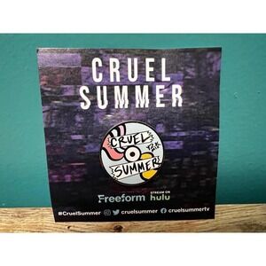 SDCC 2023 Hulu Booth‎ CRUEL SUMMER Enamel Pin new in package/on card